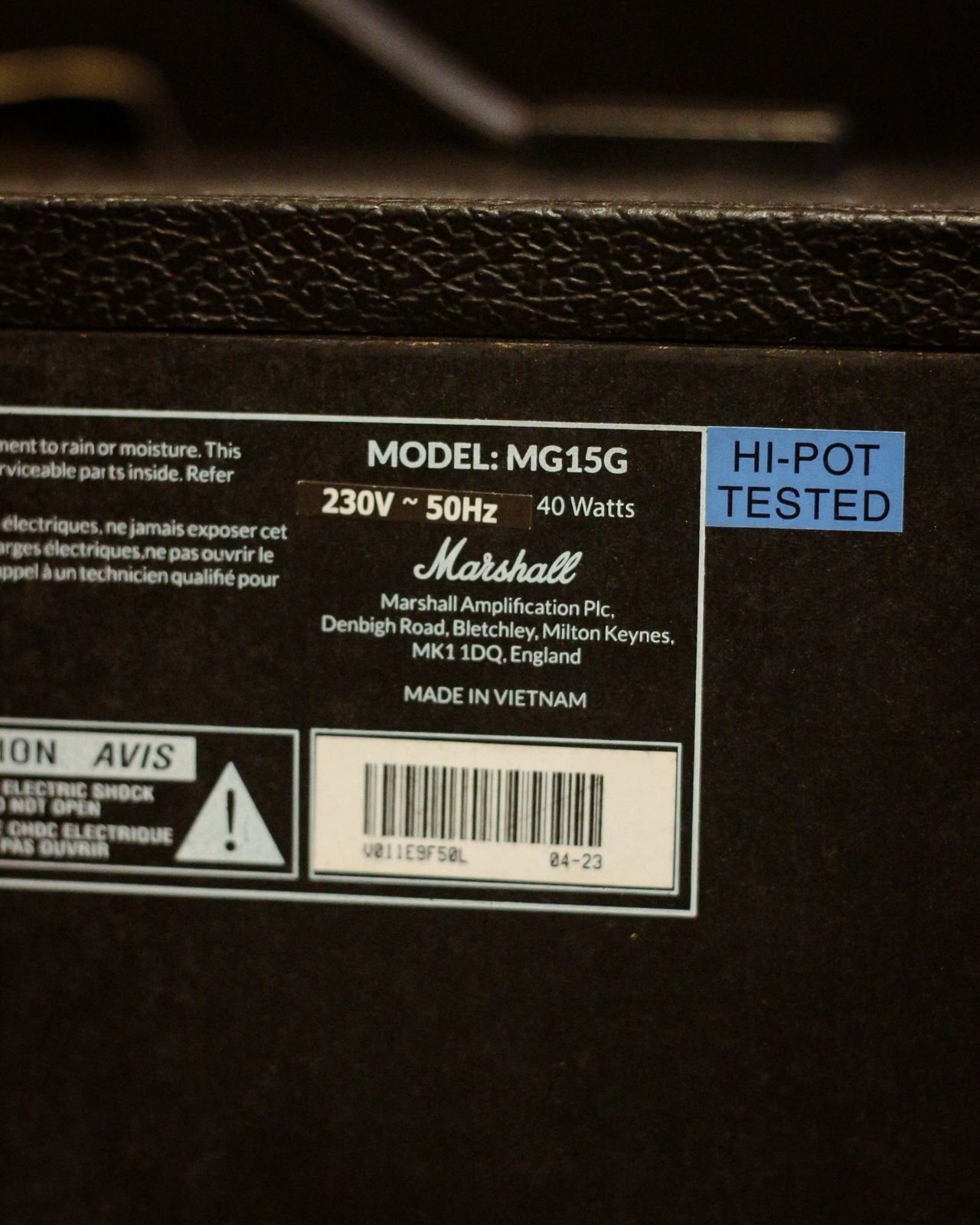 Marshall MG15 Gold - Image 2