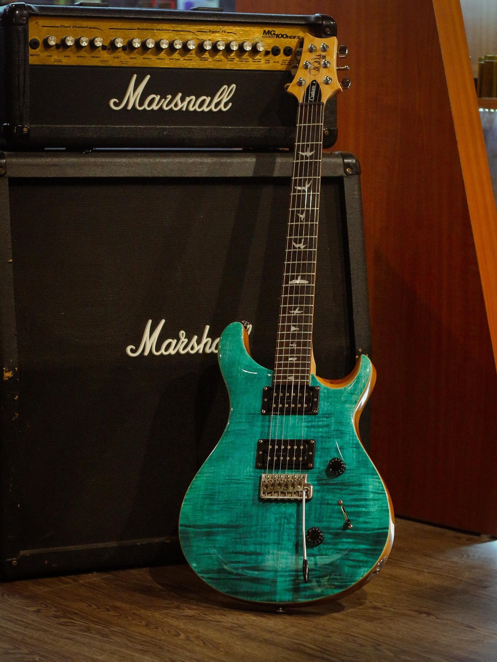 PRS SE Custom 24 Turquoise