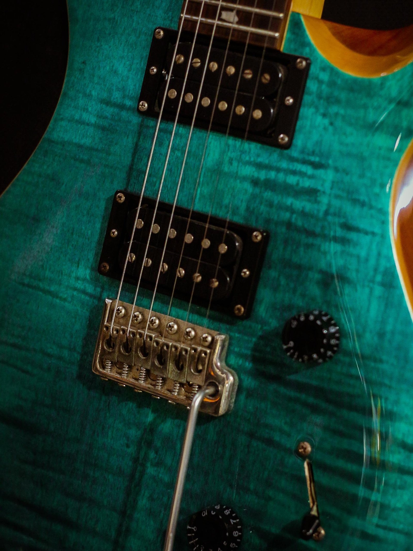 PRS SE Custom 24 Turquoise - Image 3