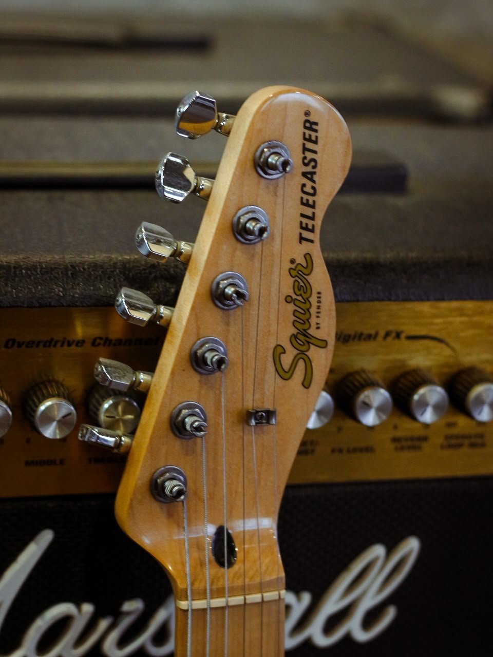 Squier FSR Affinity Series Telecaster Butterscotch Blonde - Image 8